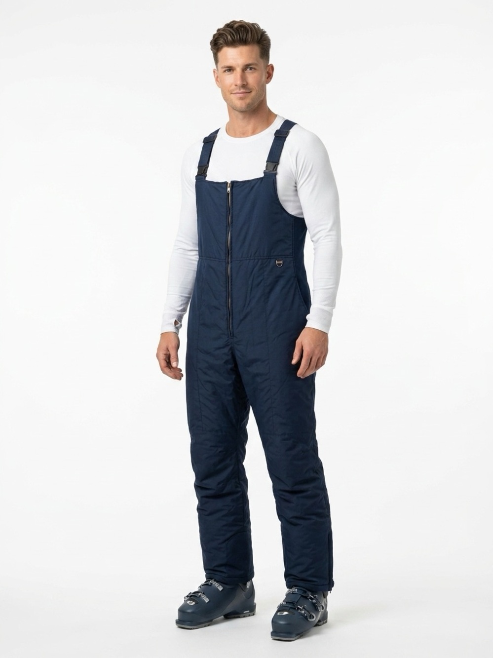 Skyr Winchester Ski Bibs Insulated Snow Pants Navy Blue XXL